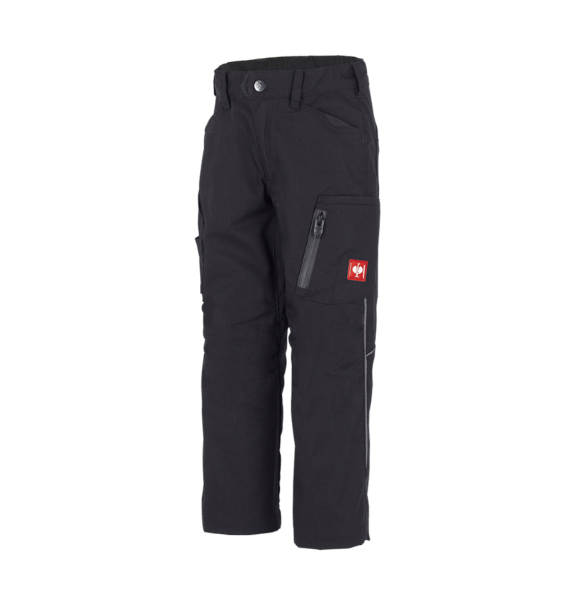 Broeken: Winterbroek e.s.vision, kinderen + zwart