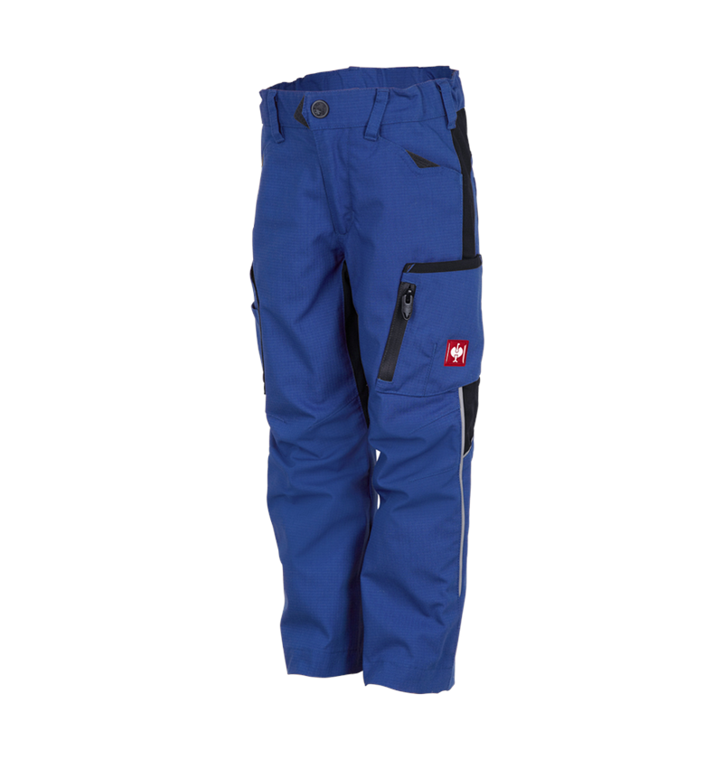 Broeken: Winterbroek e.s.vision, kinderen + korenblauw/zwart