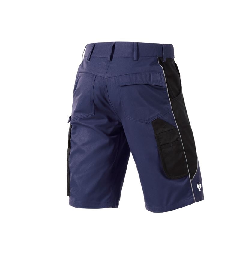 Pantalons de travail: Short e.s.active + bleu foncé/noir 7