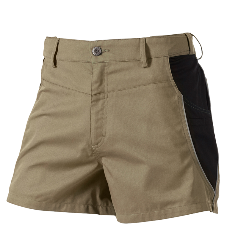 Werkbroeken: X-short e.s.active + kaki/zwart 2