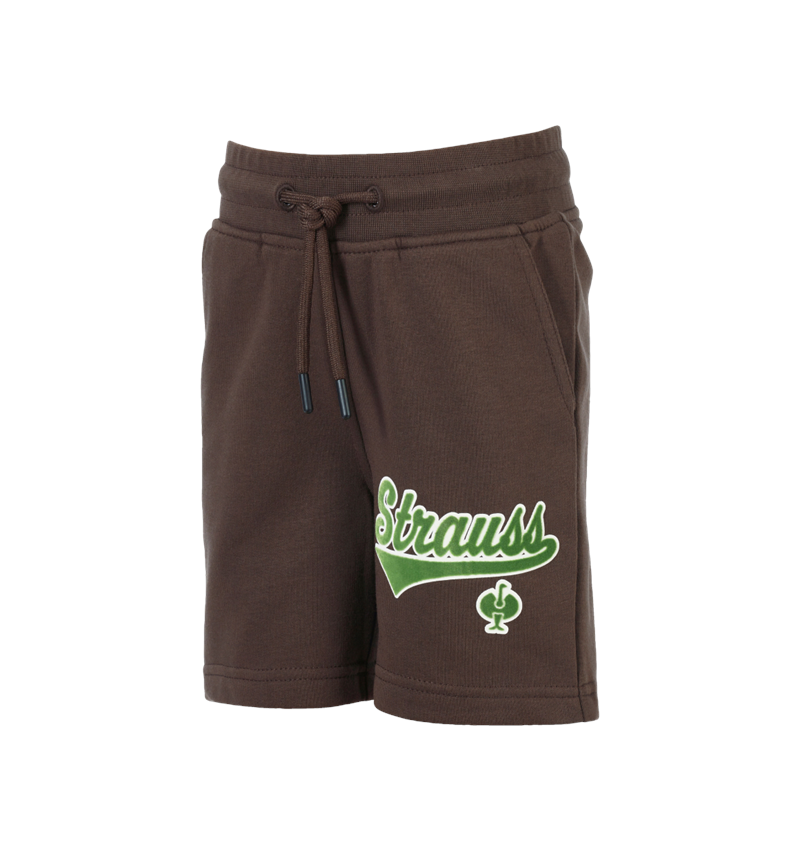 Accessoires: Sweat short e.s.e:pic, enfants + marron/vert d'eau 3