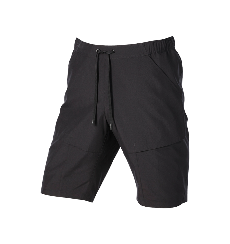 Hosen: Trekking Swim Short e.s.trail + schwarz 3