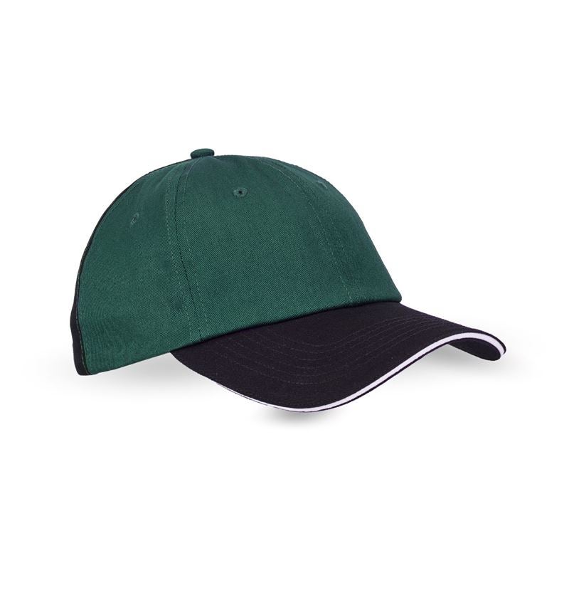 Accessoires: e.s. Cap color + groen/zwart