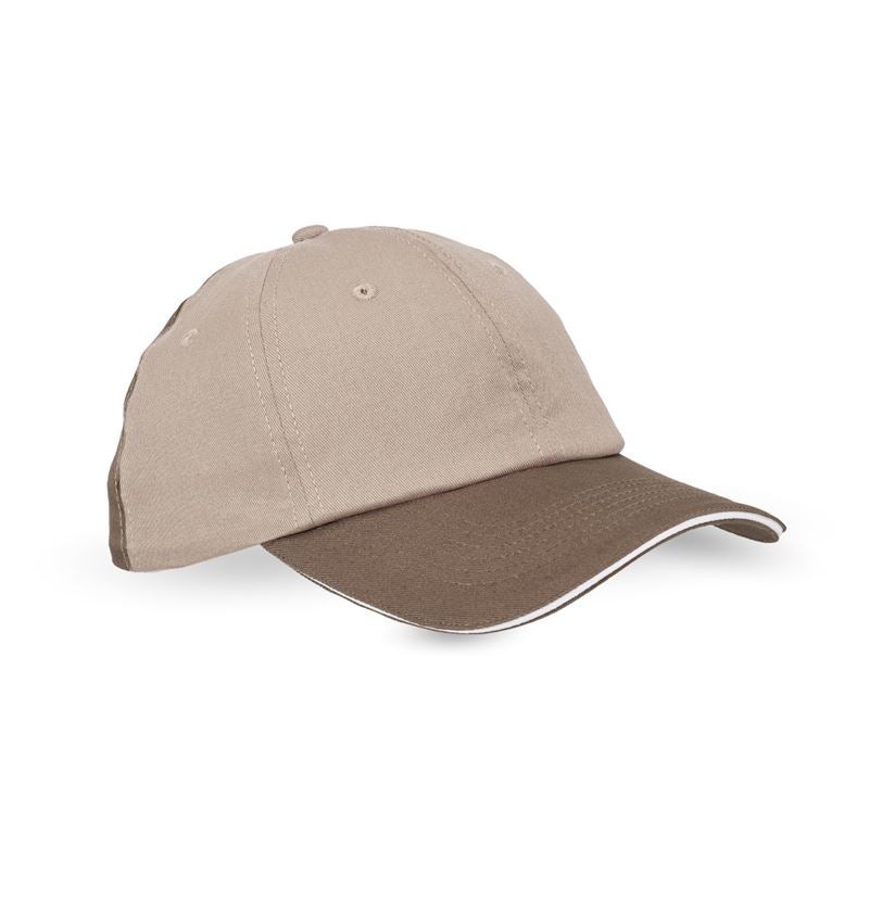 Accessoires: e.s. Casquette color + glaise/tourbe