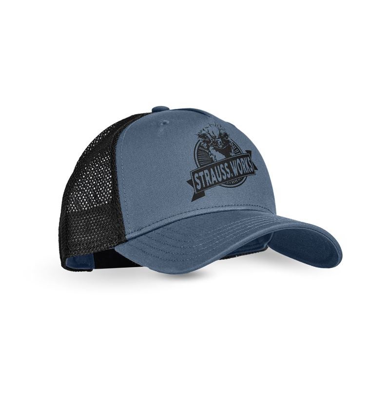 Accessoires: Casquette e.s.iconic works + bleu oxyde
