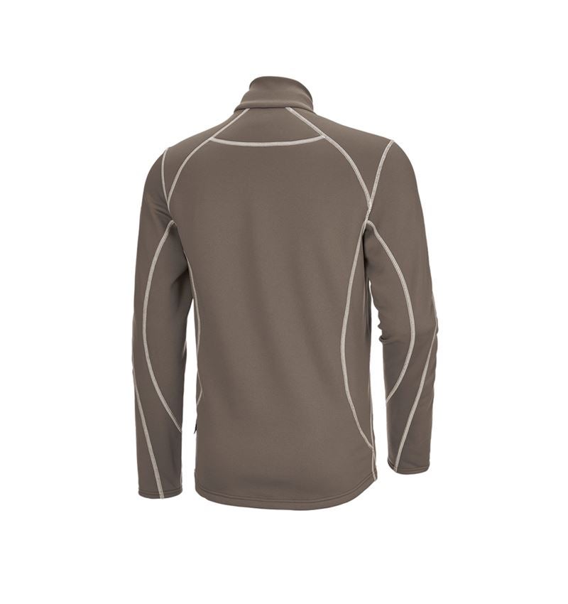 Hiver: Pull de fonct. thermo stretch e.s.motion 2020 + pierre/gypse 3