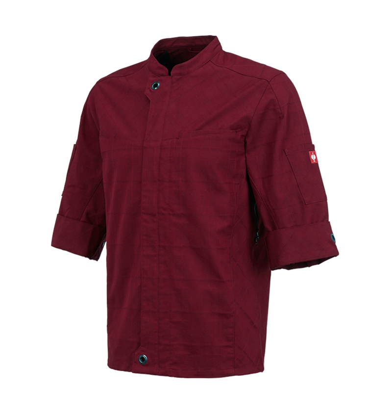 Bovenkleding: Werkjack korte mouw e.s.fusion, heren + robijn 4