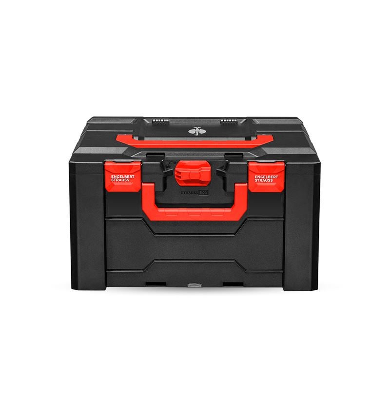 STRAUSSbox Systeem: STRAUSSbox 280 large + zwart/rood