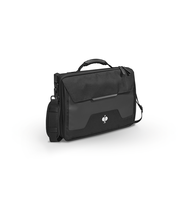 Accessoires: STRAUSSbox Laptoptasche + schwarz