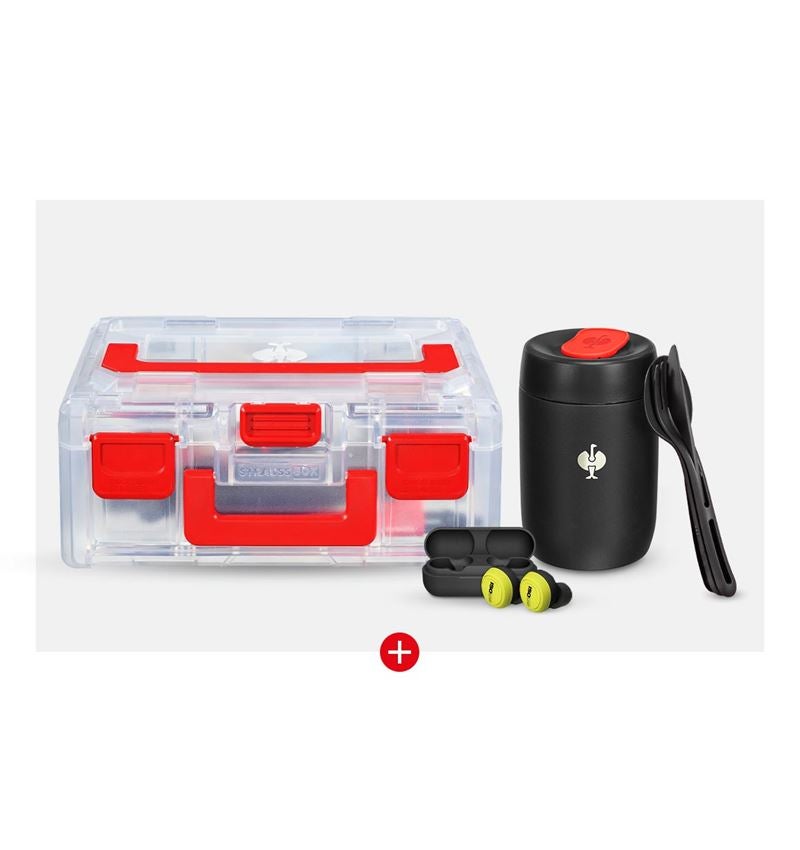 Gereedschap en accessoires: STRAUSSbox small + gehoorbeschermingsset
