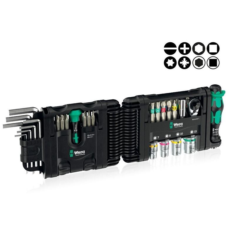 Embouts: Wera Tool-Check kit Modular 1, 50 pièces