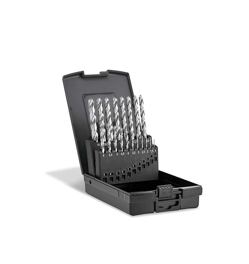 Boor: e.s. HSS-G metaal-spiraalboor-set classic