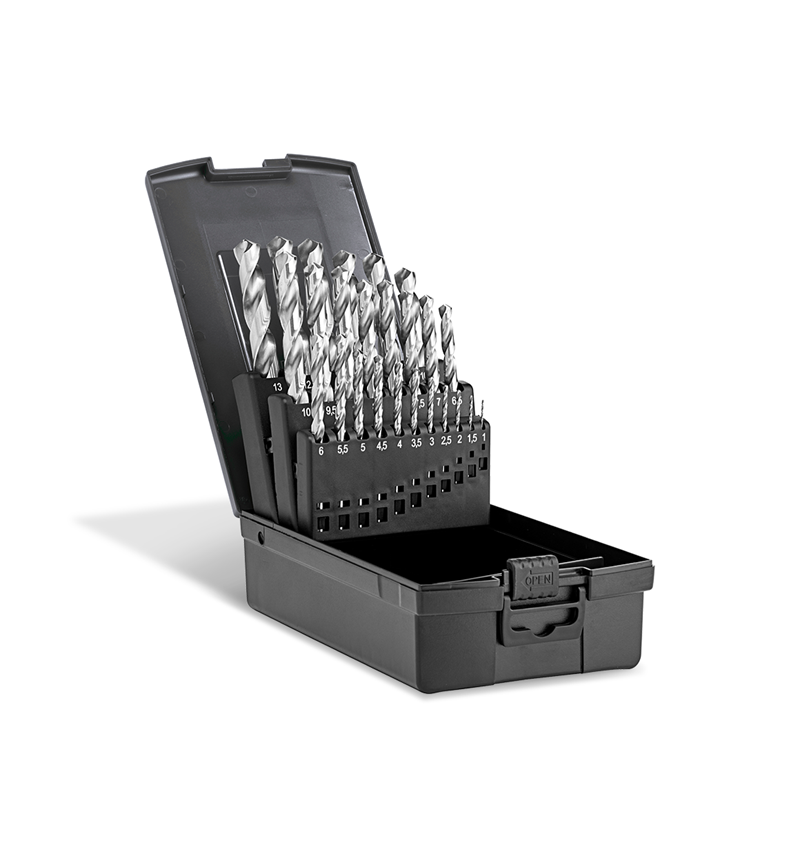 Bohrer: e.s. HSS-G Metall-Spiralbohrer-Satz classic