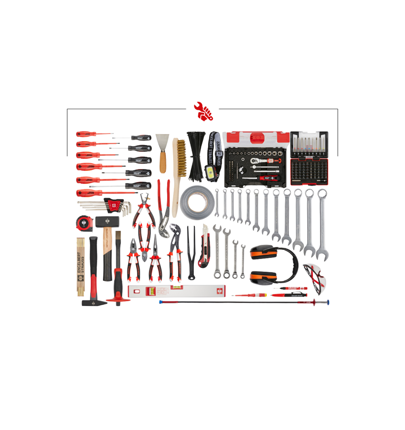 Mallette à outils: Jeu d'outils Allround Meister