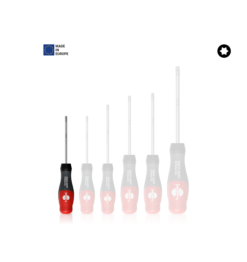 Schroevendraaiers: e.s. 3-C werkplaats-schroevendraaier TX