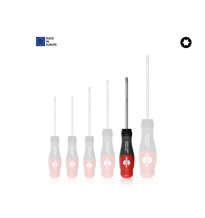 Schroevendraaiers: e.s. 3-C werkplaats-schroevendraaier TX