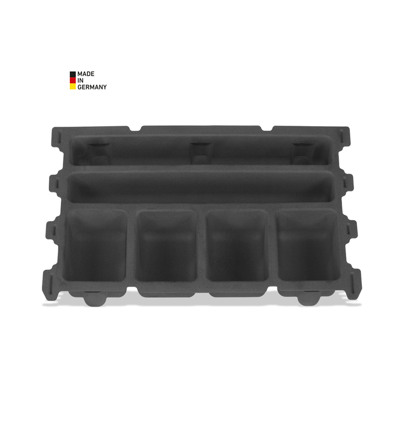 STRAUSSbox System: STRAUSSbox small tool insert, 6-Fächer