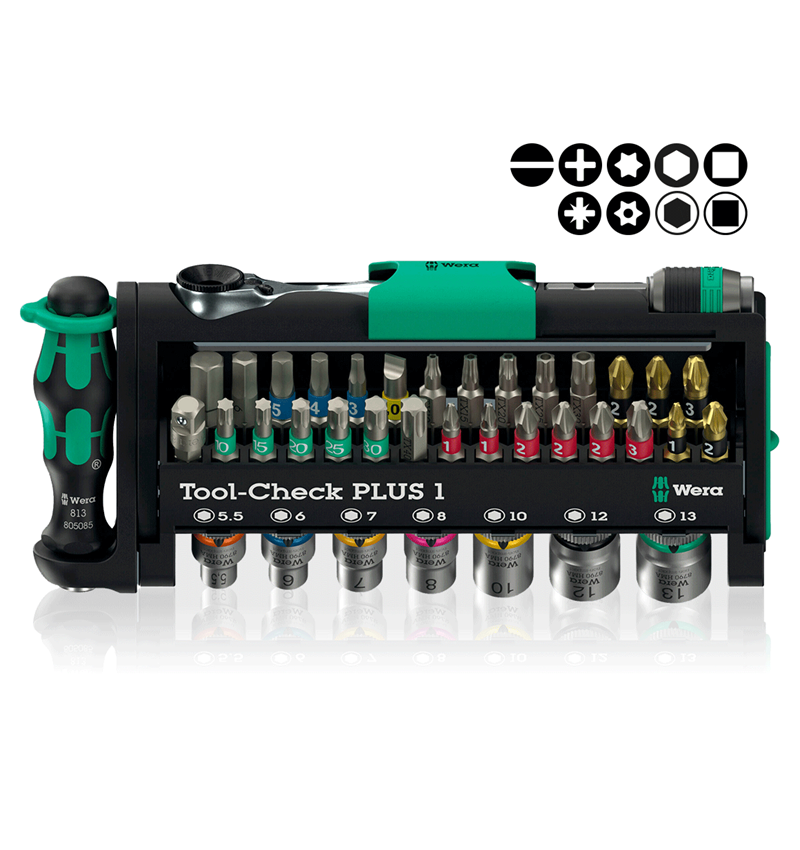 Outils: Wera Tool Check PLUS 1, 39 pièces