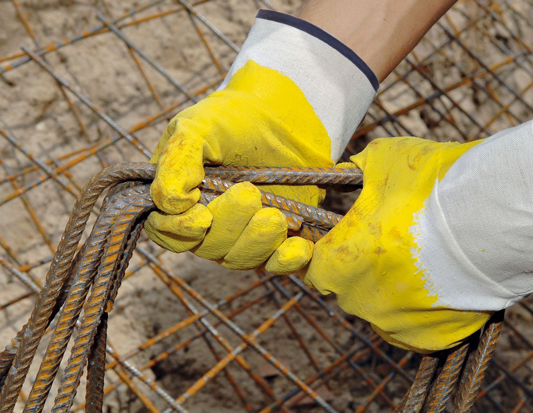 Gecoate: Latex handschoenen, manchet, per 12