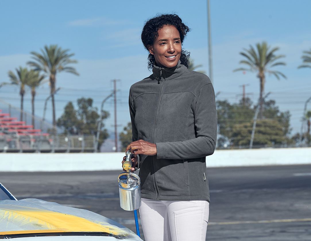 Vestes de travail: e.s. Veste de fonction 3 en 1 pour femmes + blanc/gris 1