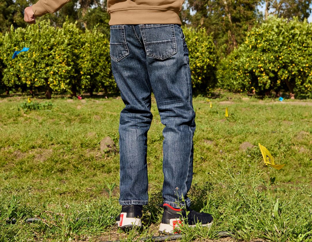 Pantalons: e.s. Jeans POWERdenim, enfants + stonewashed 1