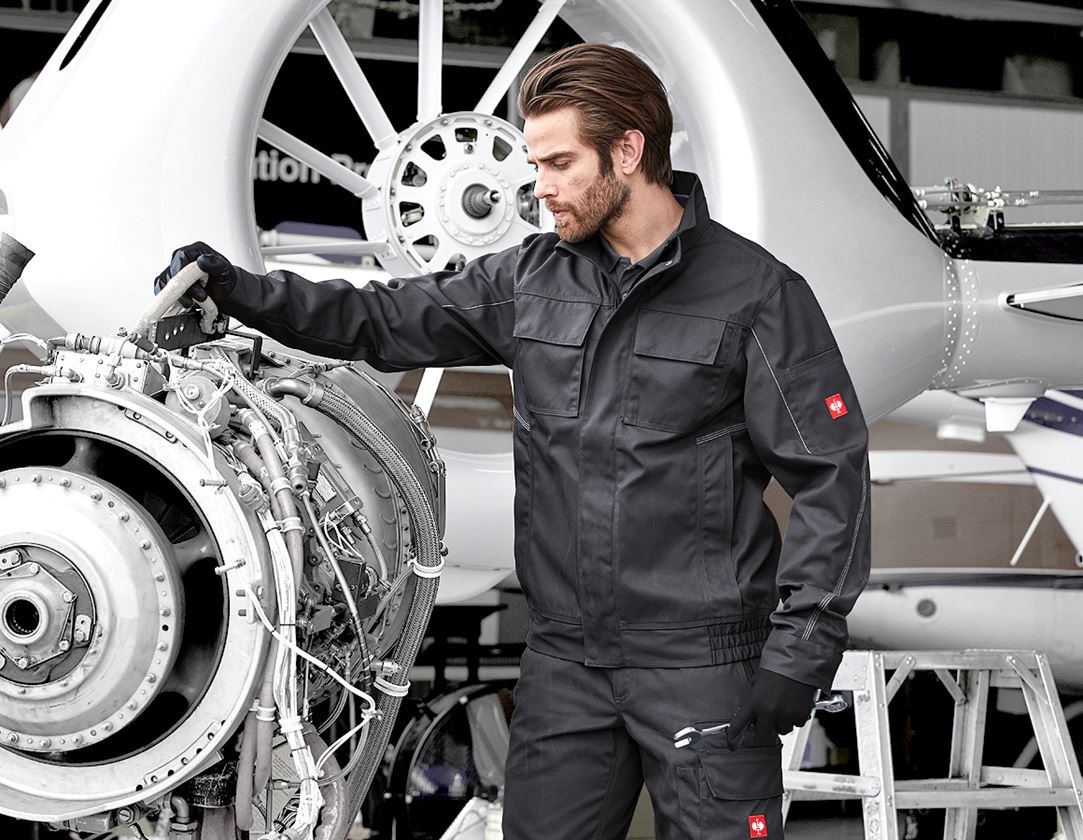 Themen: Bundjacke e.s.industry + graphit