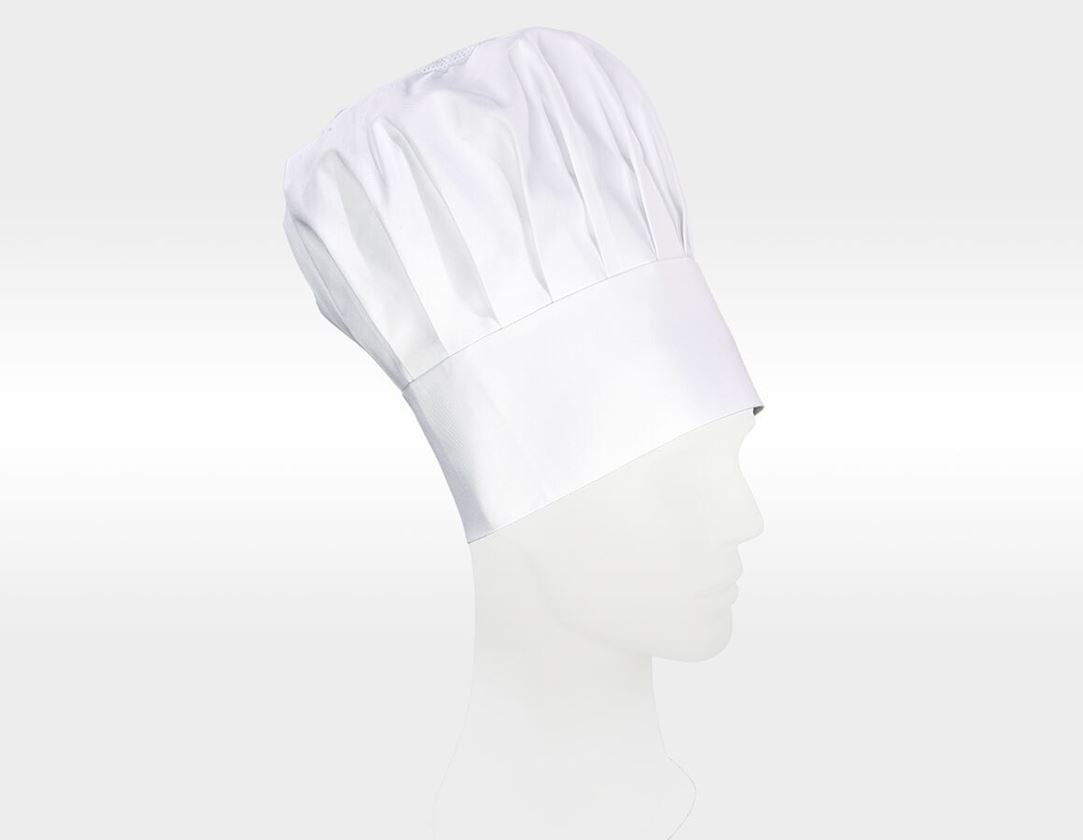Accessoires: Toque de cuisinier + blanc 2