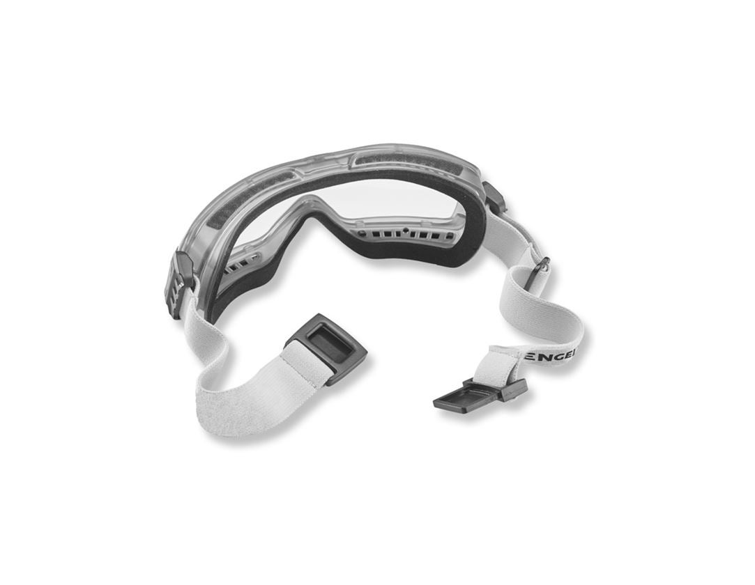 Lunettes de Protection: e.s. Lunettes de protection Comba + gris/transparent 1