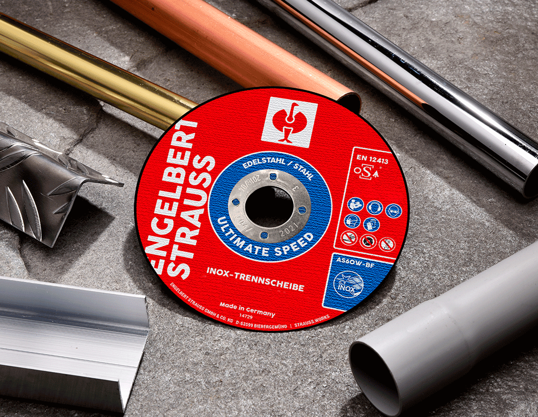 Disques de coupe: Jeu test de disques à tronçonner e.s.