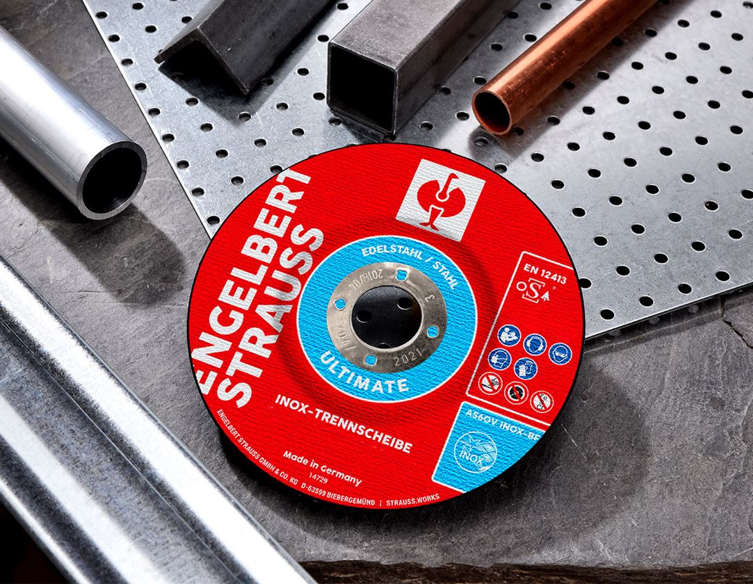Disques de coupe: e.s. Disque à tronçonner inox ultimate forme 42