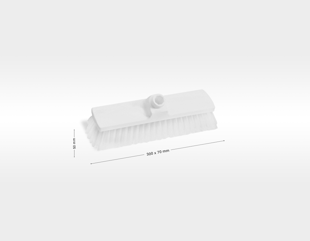 Besen | Bürsten | Schrubber: Zimmerbesen, 300 mm + transparent