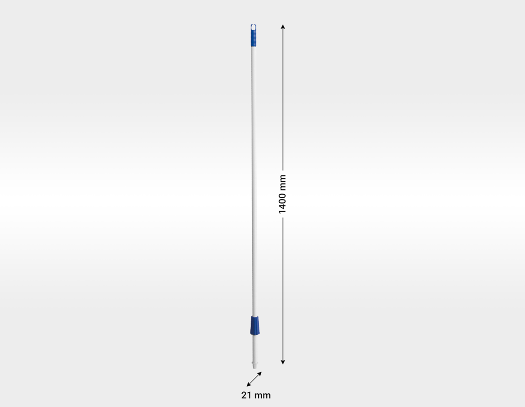 Balais | Brosses | Brosses à récurer: Manche en tube métallique