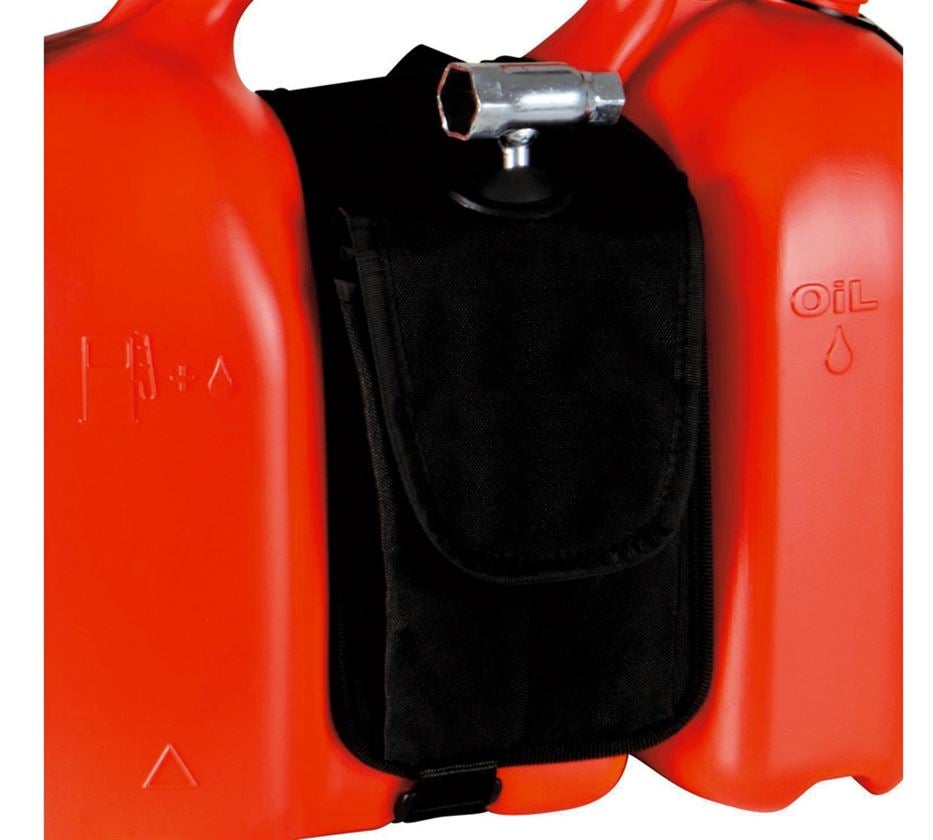 Reservoirs: Zadeltas voor dubbele jerrycan Profi