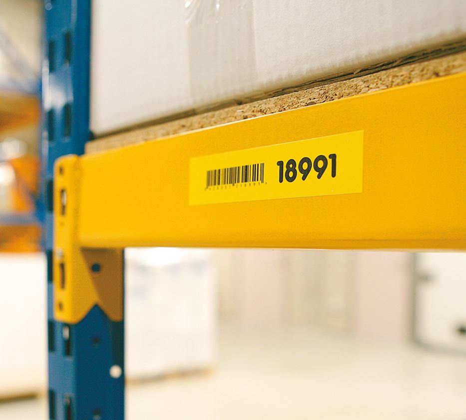 Kantoorapparatuur: DYMO D1 labeltape, 12 mm + geel/zwart 2