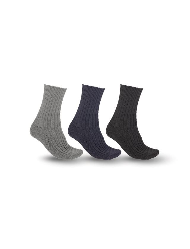 Chaussettes | Bas: e.s. Chaussettes profess. Classic warm/high, lot 3