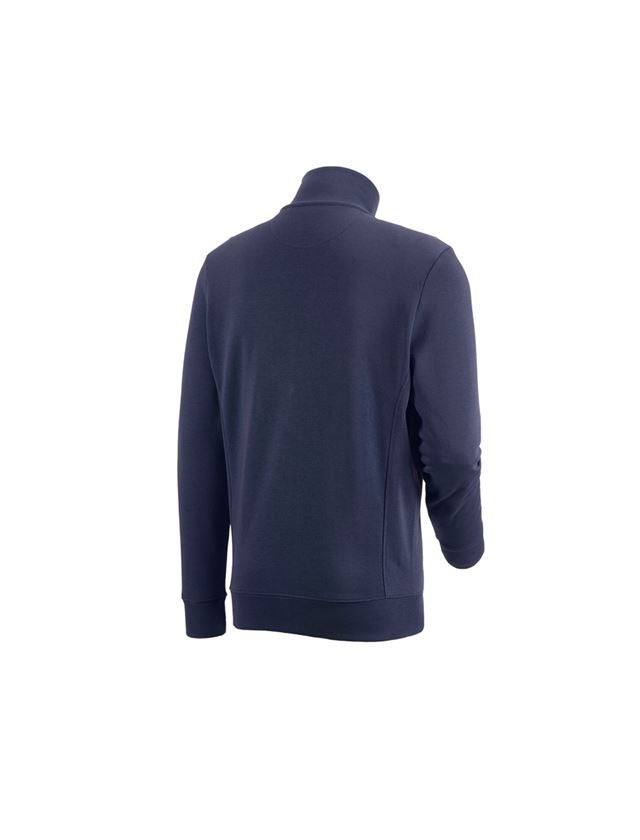Bovenkleding: e.s. Sweatjack poly cotton + donkerblauw 1