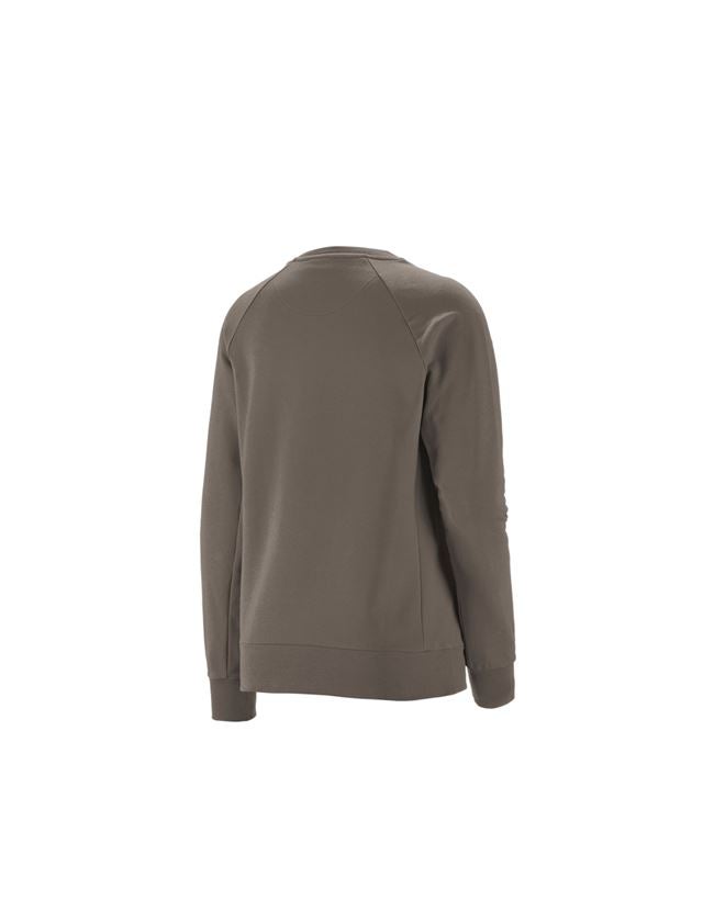 Thèmes: e.s. Sweatshirt cotton stretch, femmes + pierre 1