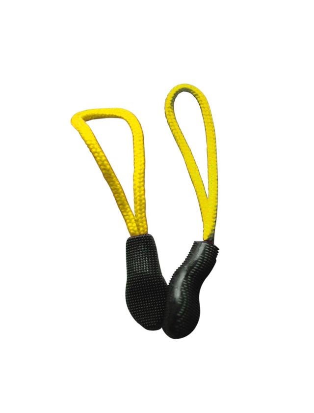 Accessoires: Zipperset + geel