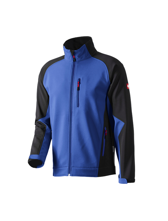 Vestes de travail: Veste Softshell dryplexx® softlight + bleu royal/noir 2