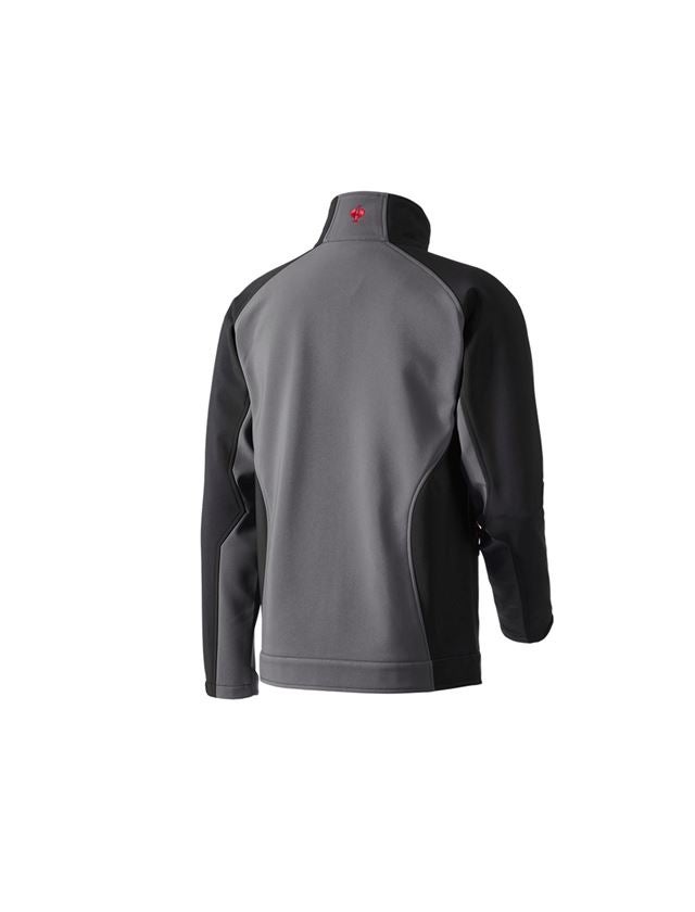 Jacken: Softshell Jacke dryplexx® softlight + anthrazit/schwarz 3