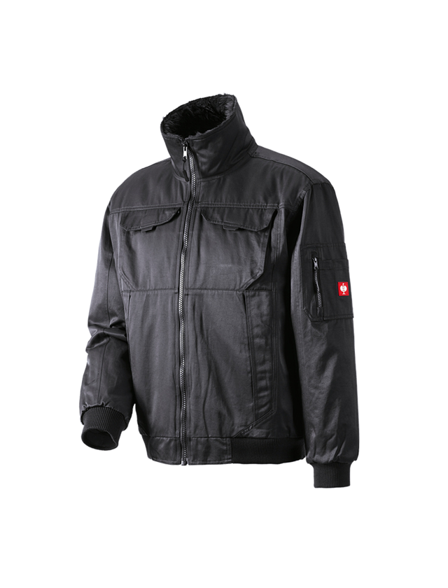 Vestes de travail: Blouson aviateur Dakota II + noir 2