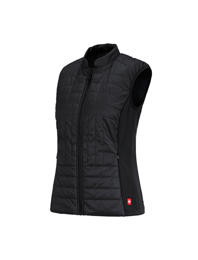 myDesign XMAS: e.s. Funktions Steppweste thermo stretch, Damen + schwarz 2