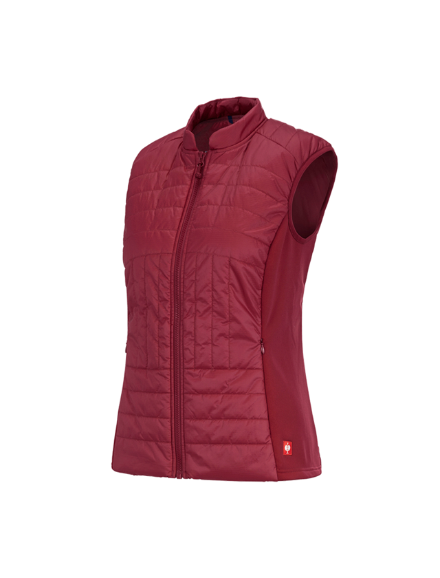 myDesign XMAS: e.s. Funct. gewatteerde thermostretch bodywarm.,d. + robijn 2