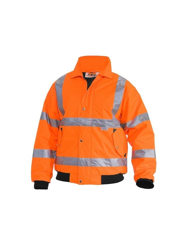 Thèmes: STONEKIT Blouson aviateur de signalisation + orange fluo