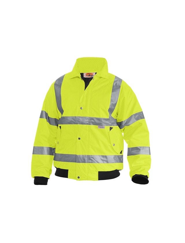 Thèmes: STONEKIT Blouson aviateur de signalisation + jaune fluo