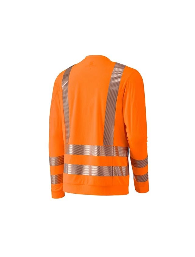 Bovenkleding: e.s. Functionele veiligheids-longsleeve + signaaloranje 1