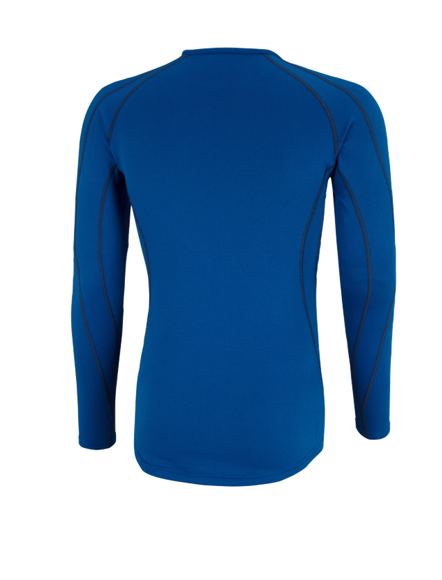 Sous-vêtements | Vêtements thermiques: e.s. Fonction-Longsleeve clima-pro-warm, hommes + bleu gentiane 3