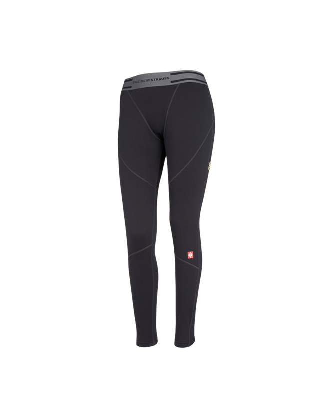 Thermo Ondergoed	: e.s. Funct.-Long Pants thermo stretch-x-warm,dames + zwart 4