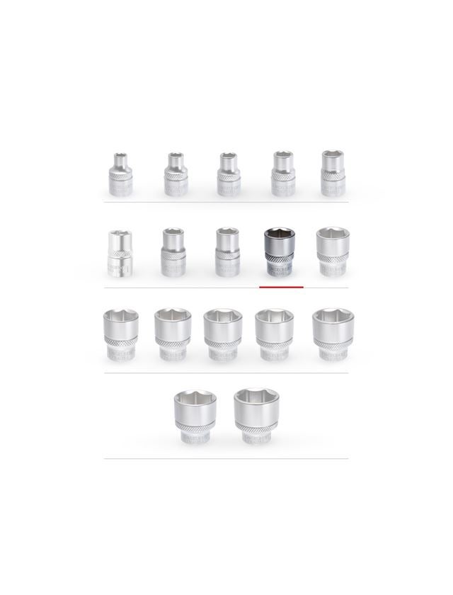 Clé à douille: e.s. Embout de clé à douille 3/8 6 pans