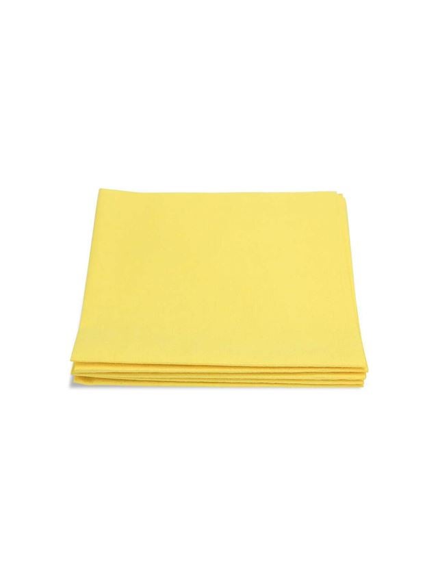 Doeken: Microvezeldoekjes Professional, set van 5 stuks + geel
